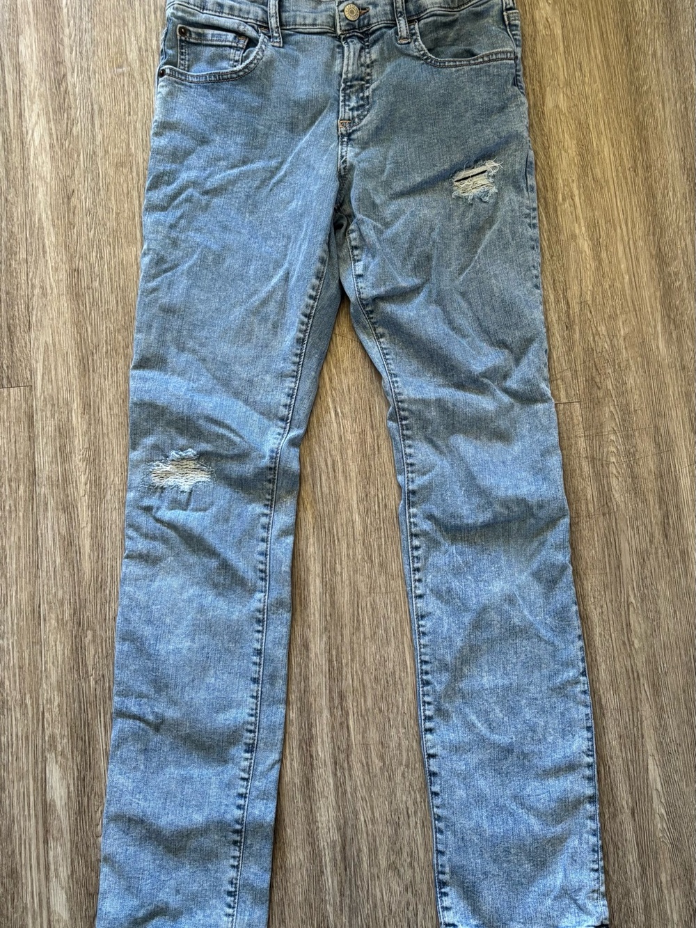 GAP Light Blue Distressed Kids Jeans